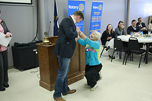 New Member Badge Ceremony